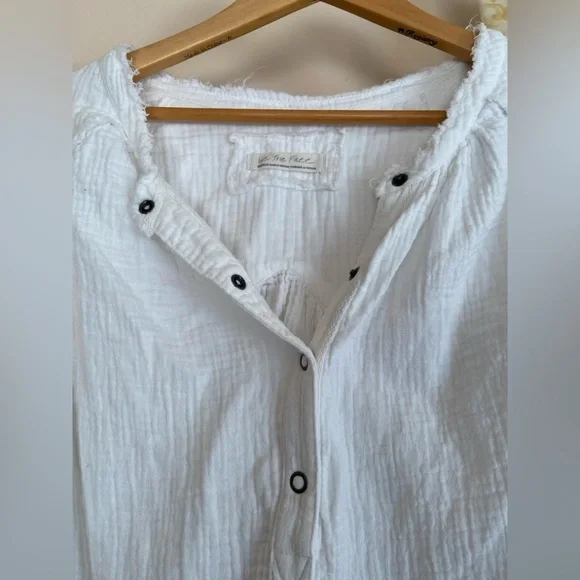 Free People Beach Day Henley Pullover - Picture 5 of 7